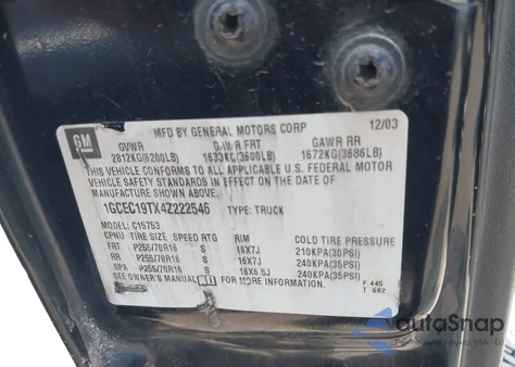 2004 Chevrolet Silverado 1500 Ls from USA, damaged, VIN 1GCEC19TX4Z222546